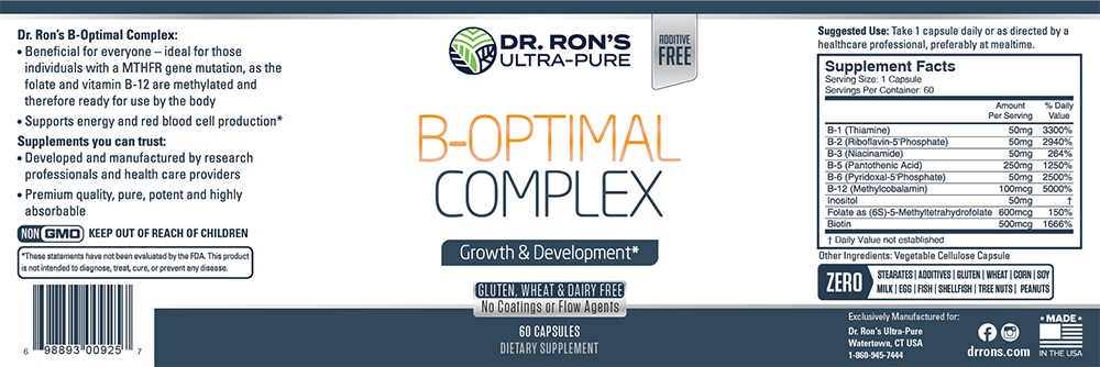 B-Optimal | Dr. Ron's Ultra-Pure