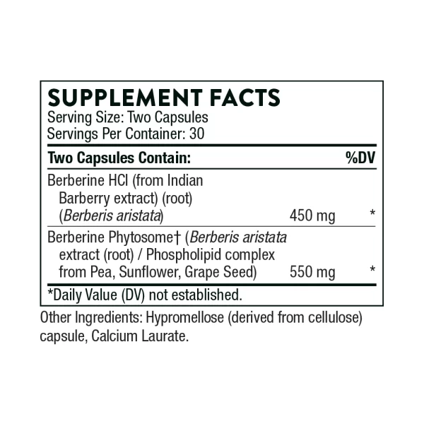 Berberine, 60 Capsules - Image 4