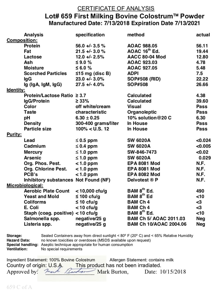 Certificate-of-Analisis-Colostrum