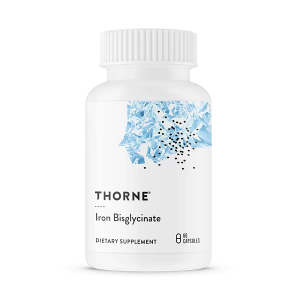 Iron Bisglycinate, 25 mg, 60 Capsules