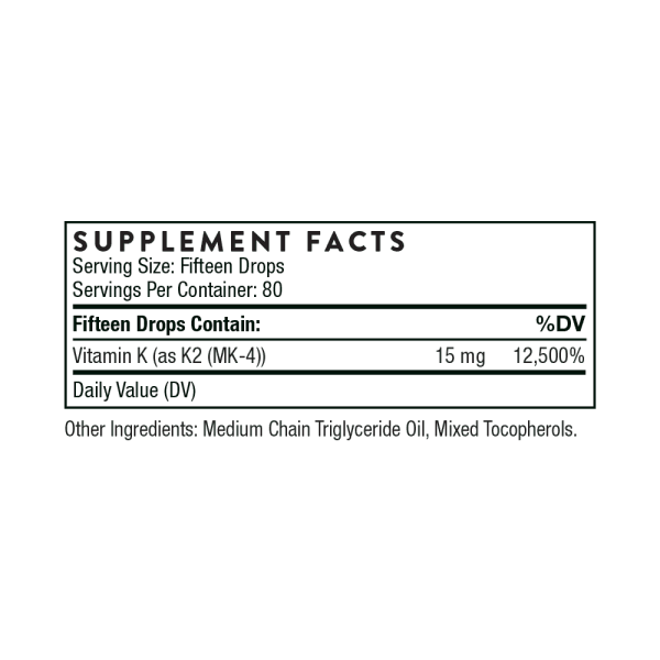 Vitamin K2, one ounce - Image 3