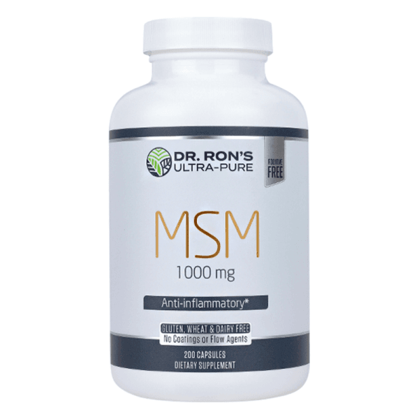 MSM, 1000 mg, 200 capsules