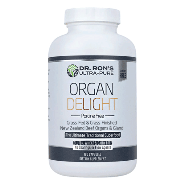 Organ Delight: Porcine Free, 180 capsules