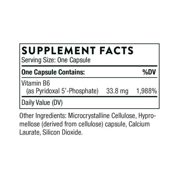 Pyridoxal 5 Phosphate, 50 mg, 180 capsules - Image 4