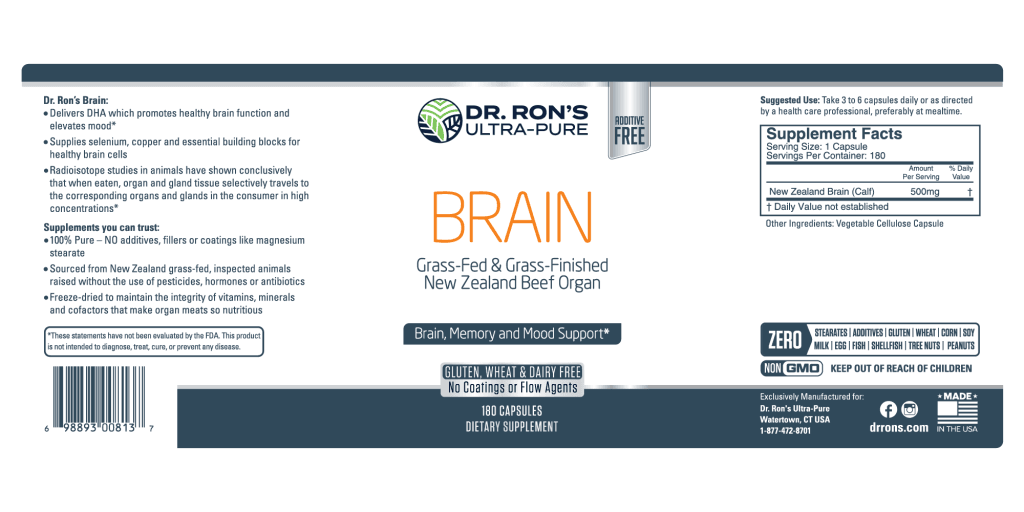Brain | Dr. Ron's Ultra-Pure