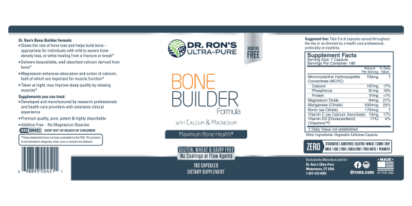 Bone Builder, 180 capsules - Image 3