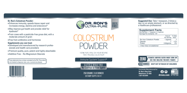 Colostrum Powder, 250 grams - Image 3