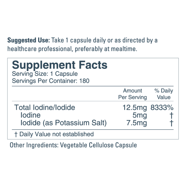 Iodine Complex, 180 capsules - Image 2