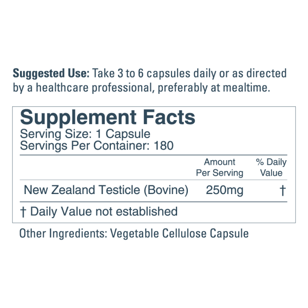 Testicle, 180 capsules - Image 2