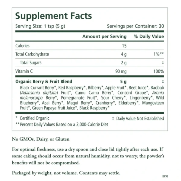 Berry Power, Organic, 5.3 oz - Image 2