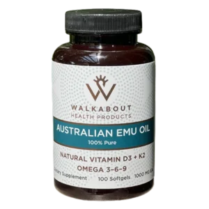 Emu Oil, 100 caps