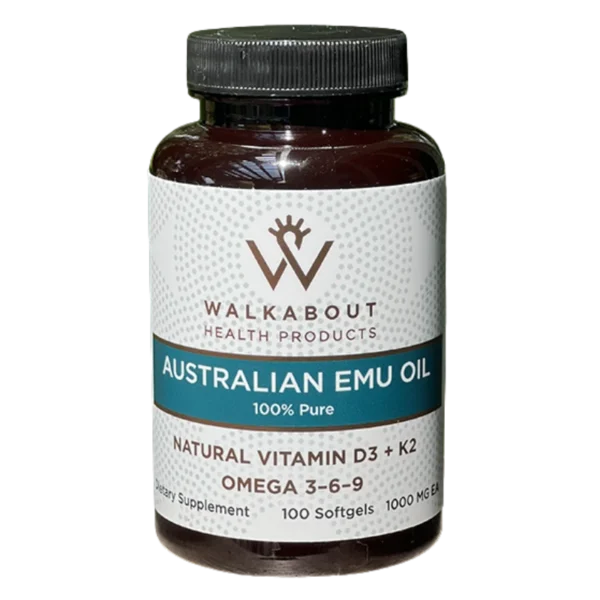Emu Oil, 100 caps